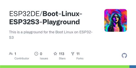 Pull Requests ESP32DE Boot Linux ESP32S3 Playground GitHub