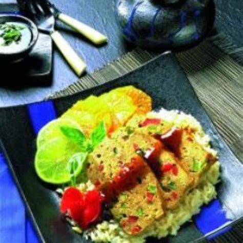 southeast asian chicken loaf