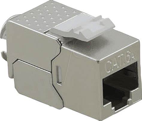 Value 26990376 Keystone Module Rj45 Cat6 Shielded Tool Free At Reichelt Elektronik