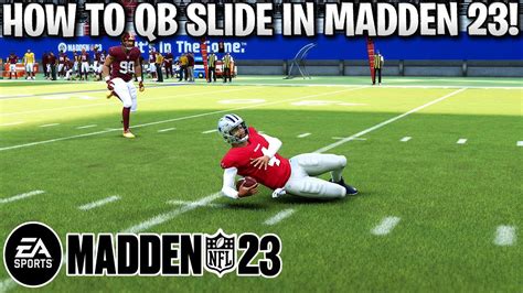 How To QB Slide In Madden 23 Shorts YouTube