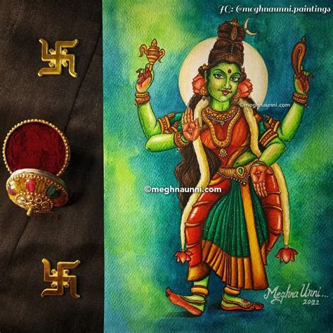 Navaratri 2022 | ‘Nava Shaktis’ Painting Series | Day 8 : Parvati Devi ...