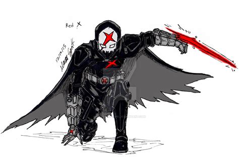 Red X Arkham Knight 2 By Roomforgame On Deviantart