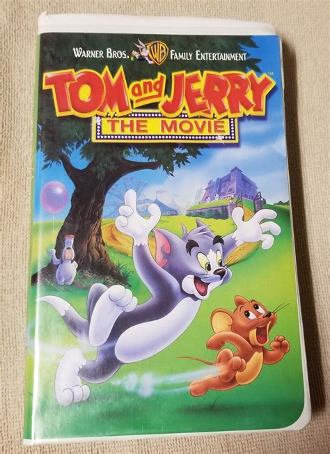 Mavin Tom And Jerry The Movie Vhs Video Tape 1992 Film Roman Prod