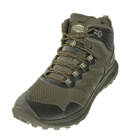 Buty Merrell Nova Mid Tactical Waterproof Dark Olive Sklep