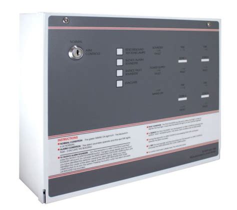 FP 2 Zone Conventional Fire Alarm Panel Growth Tech