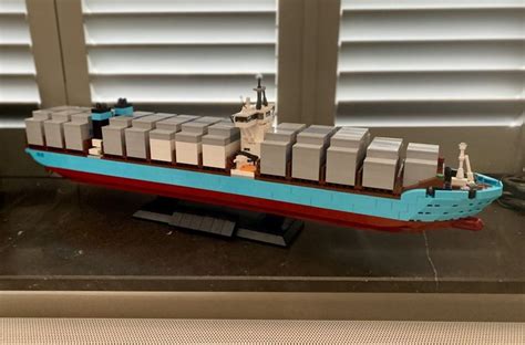 Lego Advanced Models Retired Product Maersk Line Triple E