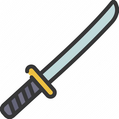 Katana Sword Assassin Shinobi Weapon Icon Download On Iconfinder