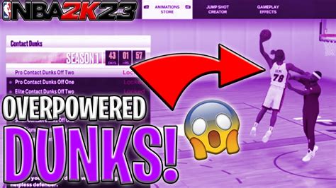 Overpowered Nba K Dunk Animations The Best Dunk Animations