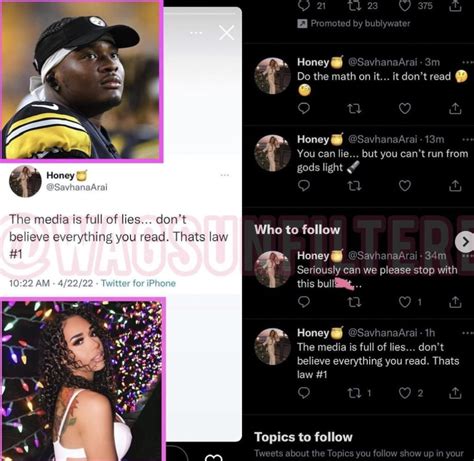 Dwayne Haskins' Ex-Girlfriend Savhana Arai Cousin Calls Out His Wife ...