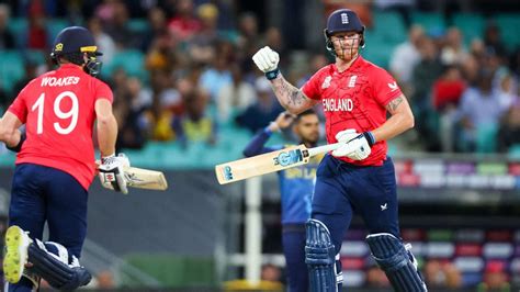 England Vs Sri Lanka T20 World Cup Live England Defeat Sri Lanka By 4