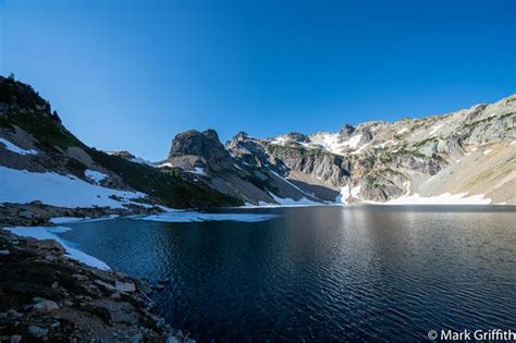 Venus Lake Above Spade Lakes Sits Venus Lake In A Large Flickr