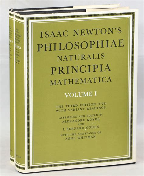 Isaac Newton's Philosophiae Naturalis Principia Mathematica; The Third ...