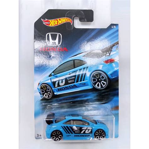 Hotwheels Honda Civic Si Mini Model Car Collection Shopee Malaysia