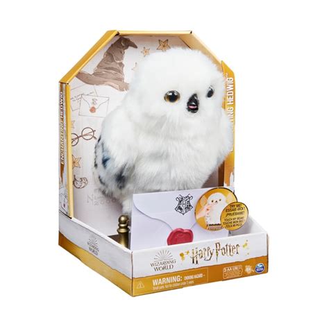 Peluche interactive Hedwige Enchantée Harry Potter peluches harry