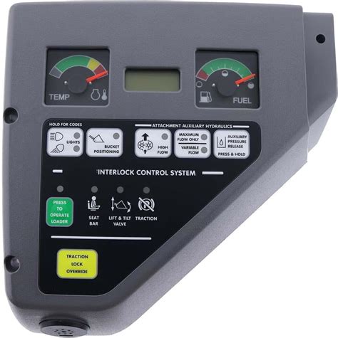 Skid Loader Toy Bobcat Skid Steer Loader Left Instrument Panel 6675982