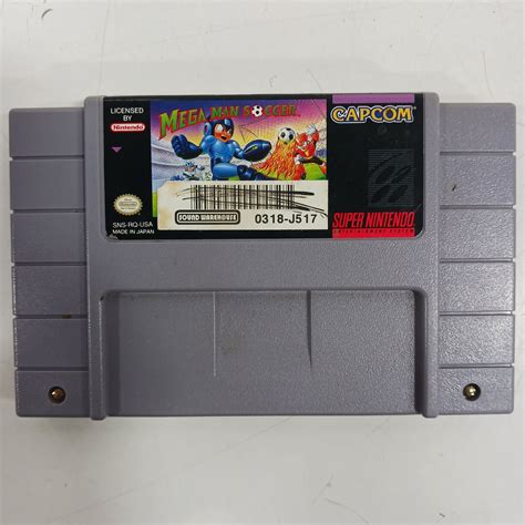 Buy The Nintendo SNES Mega Man Soccer Video Game GoodwillFinds