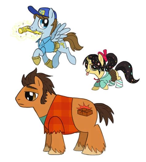 Mlp Wreck It Ralph By Birvan On Deviantart