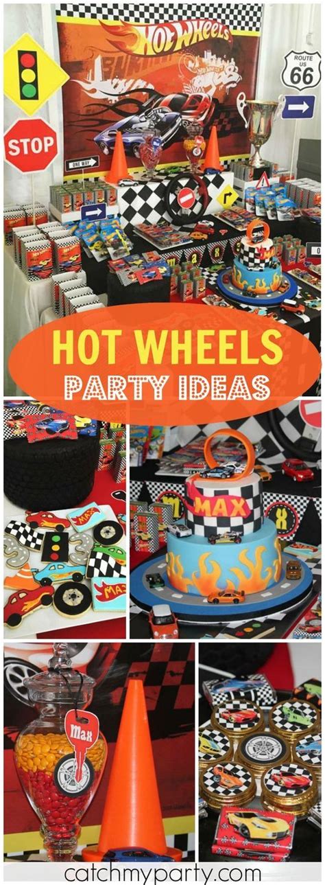 Hot Wheels Birthday Hot Wheels Full Speed Catch My Party Hot