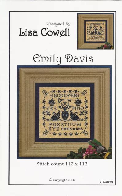 FICHE POINT DE Croix Abc Emily Davis Lisa Cowell EUR 1 50 PicClick DE