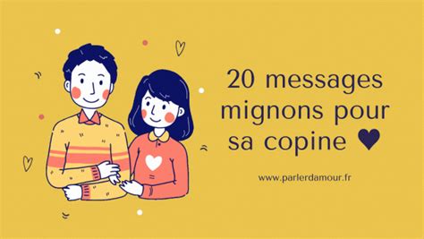 Message Mignon Pour Sa Copine Sms Touchants