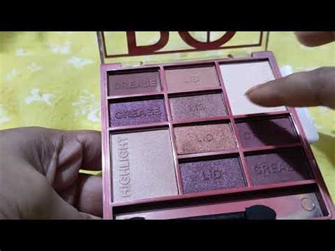 L A Colors Color Block Eyeshadow Palette Rose YouTube