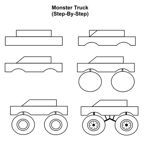 How To Draw A Semi Truck Step By Step