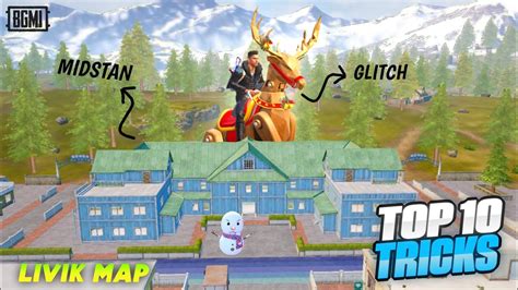 BGMI TOP 10 TIPS AND TRICKS LIVIK MAP 2 9 UPDATE FROZEN KINGDOM MODE