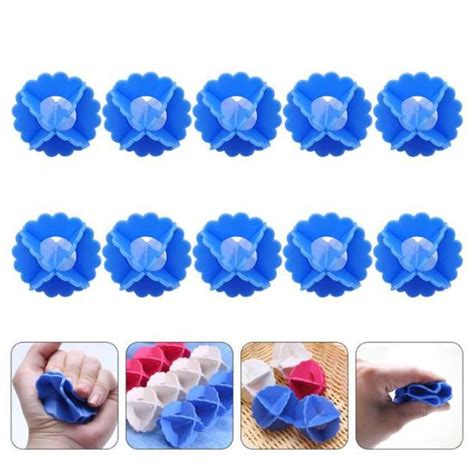 10pcs boules de lavage Balls de linge Lave linge Machine à laver Maison