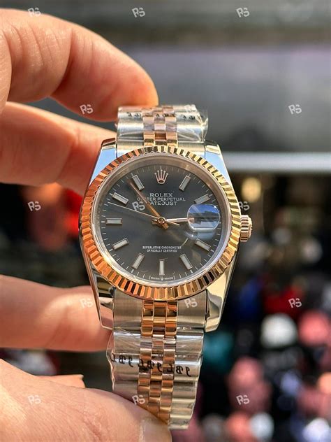 ROLEX Datejust Gri Kadran Two Tone Jubilee Kordon Kadın Saati