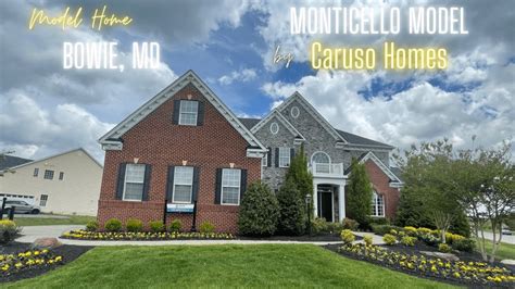 Maryland Model Home Tour Monticello Model By Caruso Homes Bowie Md