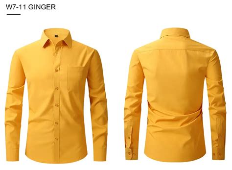 Solid Color Mens Mature Dress Shirt Dating Banquet Mens Temu