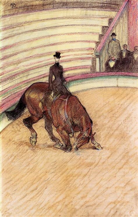 At The Circus Dressage By Henri De Toulouse Lautrec Henri De Toulouse