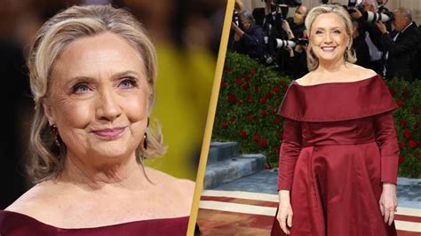 Hillary Clinton Wears Dress To Met Gala With Names Of 60 Women Who