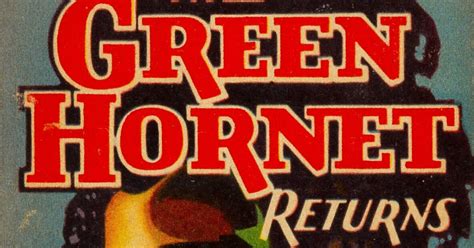 SNEAK PEEK : "The Green Hornet" Returns