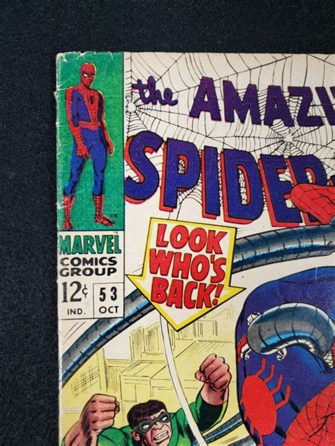 Amazing Spider Man 53 Doc Ock Appearance Stan Lee John Romita 1967