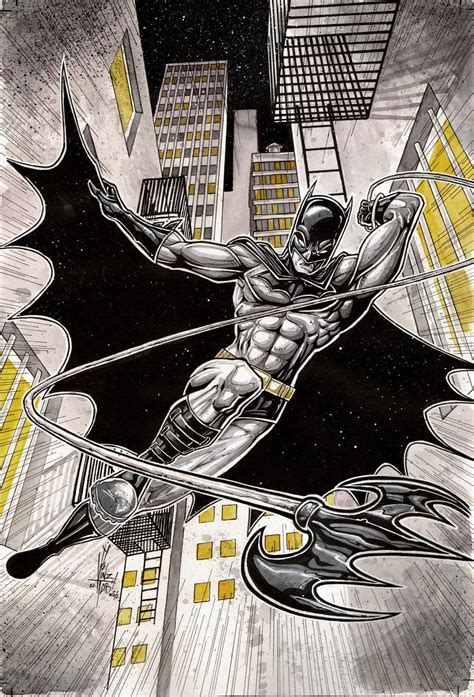 Batman Jumping By Vinz El Tabanas On Deviantart