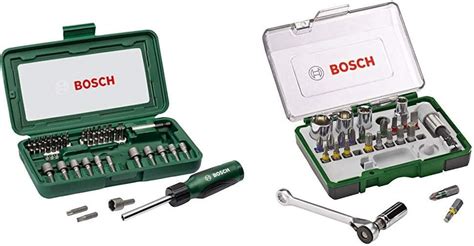 Bosch Tlg Schraubendreher Set Tlg Schrauberbit Und Ratschen