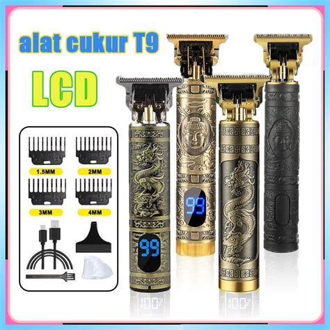 Jual Alat Cukur Elektrik Hair Clipper Trimmer T9 Cukuran Vintage T9