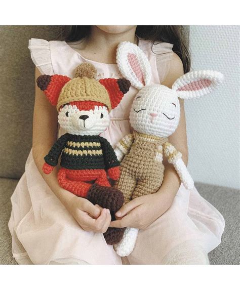 Ma Peluche En Crochet Amigurumi Renard