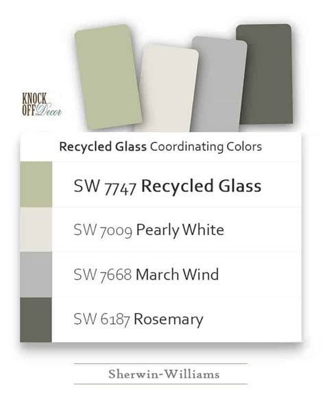 Sherwin Williams Recycled Glass Review A Most Natural Green