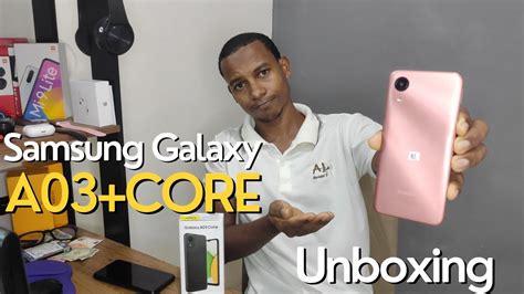 Samsung Galaxy A03 Core Unboxing e primeiras impressões YouTube