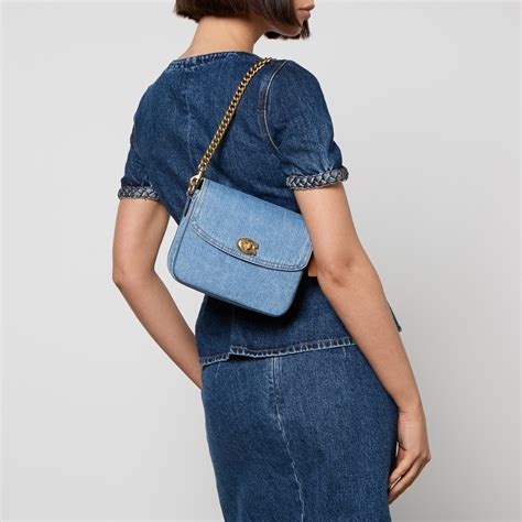 Coach Cassie 19 Denim Crossbody Bag