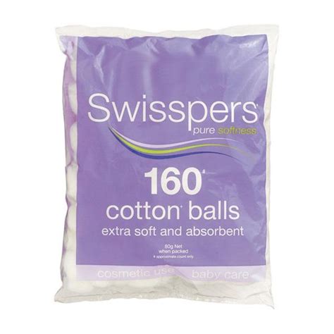 Cotton Wool Balls Non Sterile 160pk Ahns