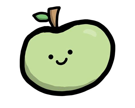 Cute apple by Miki-Amu on DeviantArt