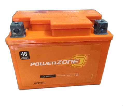 Power Zone 48pztz4l Two Wheeler Sealed Vrla Battery At Rs 850piece