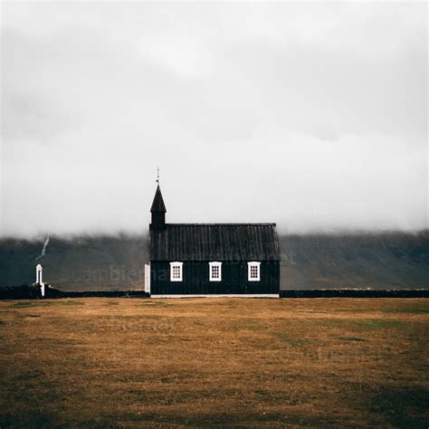 Iceland Photography Print - The Black Church of Búðir – Adam Biernat Studio