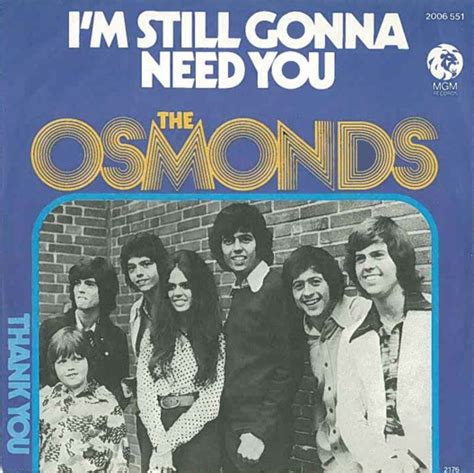 The Osmonds I M Still Gonna Need You 1975 Vinyl Discogs