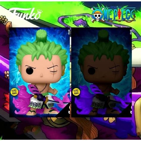 Jual READY ORIGINAL Funko Pop One Piece Roronoa Zoro Enma Sword Glow In