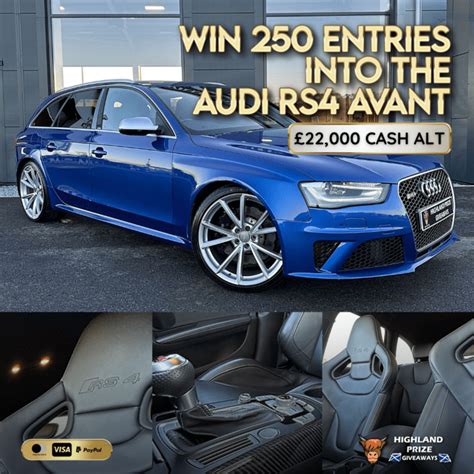 Tickets Into Audi Rs Avant Fsi V Or Cash Alternative