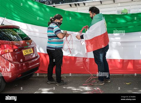 Iranian, Indian & Hong Konger Anti CCP Protest Stock Photo - Alamy